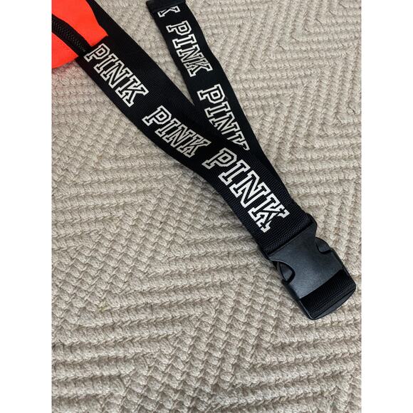 Victoria Secret Pink Collection Fanny Pack Adjustable Neon Travel - Picture 3 of 5